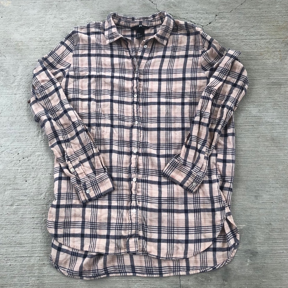 H&M plaid shirt size small